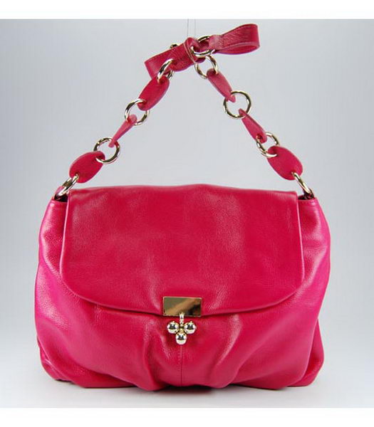 Dolce & Gabbana nuova borsa a tracolla in pelle fucsia